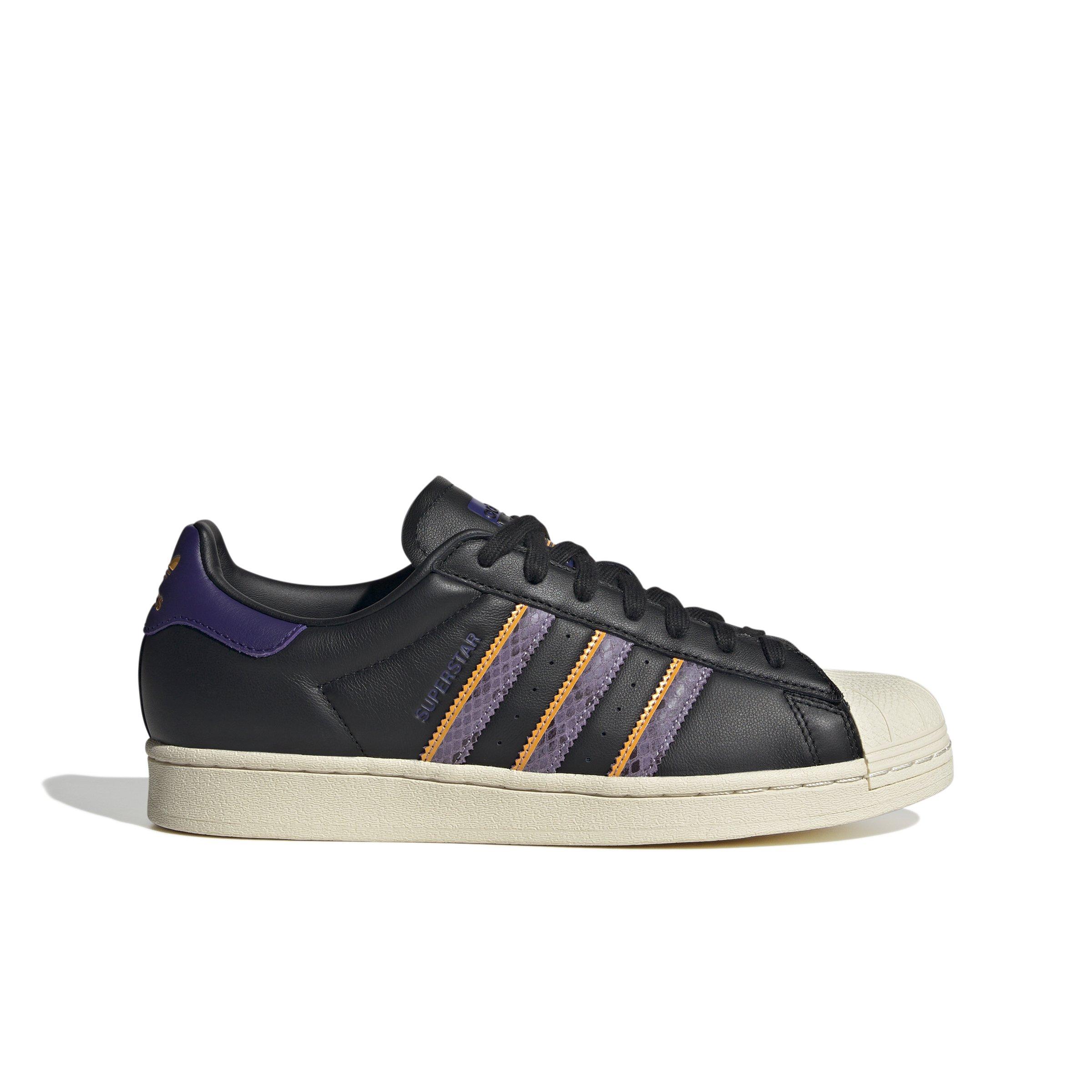 Adidas superstar grade school 2024 black